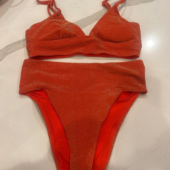 aerie Other - Sparkling Red/Coral Women's Aerie Swimsuit